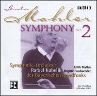 Cover for Mahler / Mathis / Fassbaender / Kubelik · Symphony 2 (CD) (2001)