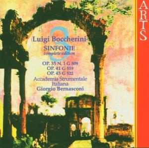 Sinfonie, Vol.  3 Arts Music Klassisk - Accademia Strumentale Italiana / Bernascon - Musik - DAN - 0600554711027 - 5 maj 1995