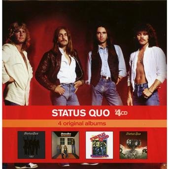 Cover for Status Quo · Four Original Albums: Hello/on the Level / Piledrive (CD) (2012)