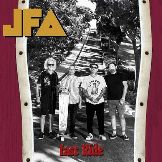 Cover for Jfa · Last Ride (LP) [Coloured, Limited edition] (2023)