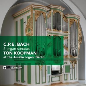 Cover for C.P.E. Bach · 6 Organ Sonatas (CD) (2014)
