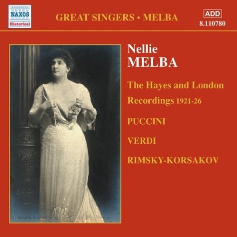 Complete Recordings 4 - Nellie Melba - Musikk - Naxos Historical - 0636943178027 - 15. juni 2004