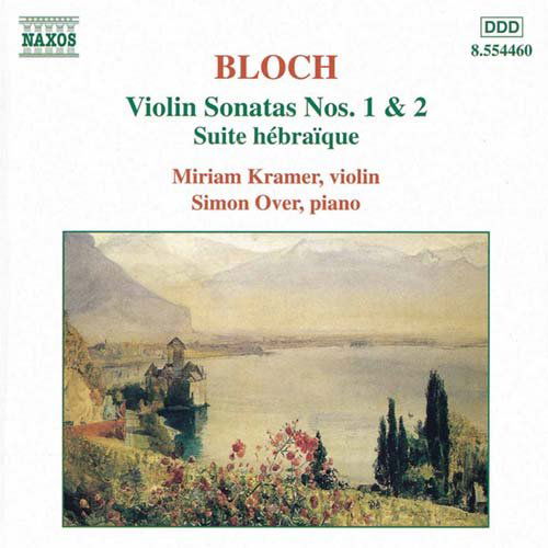 Cover for Bloch / Kramer / over · Violin Sonatas 1 &amp; 2 / Various (CD) (2000)