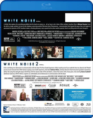 Cover for White Noise Double Feature: White Noise White (Blu-ray) (2023)