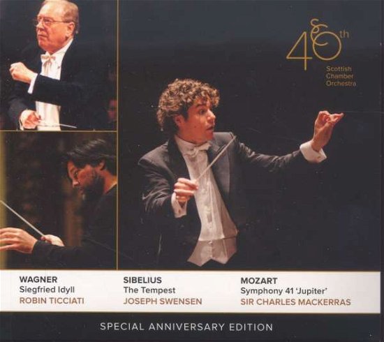 Scottish Chamber Orchestra: 40th Anniversary Ed - Wagner / Mozart / Sibelius / Scottish Chamber Orch - Musikk - LINN - 0691062054027 - 25. februar 2014