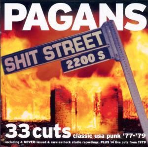 Cover for Pagans · Shit Street (CD) (2001)