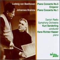 Cover for Beethoven / Brahms · Piano Concerto No.5/No.1 (CD) (1999)