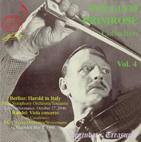Cover for William Primrose · Collection 4 (CD) (2001)