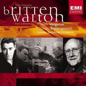 Britten: Violin Concerto / Walton: Viola Concerto - Vengerov Maxim Rostropowitsch Mstislav - Music - EMI RECORDS - 0724355751027 - December 5, 2003
