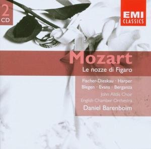 Mozart: Le Nozze Di Figaro - Barenboim / ECO / Berganzo/+ - Musik - EMI GEMINI - 0724358552027 - 1 februari 2004