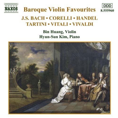 Cover for Bin Huanghyunsun Kim · Baroque Violin Favourites (CD) (2002)