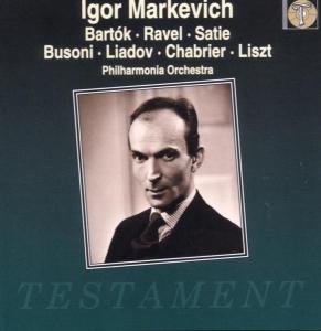 Cover for Markevich Igor · Dance Suite Testament Klassisk (CD) (2000)