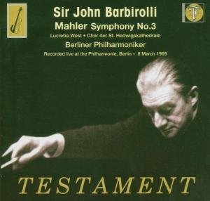 Cover for Berliner Philharmoniker / Barbirolli · Symf 3 / Elisabethan Testament Klassisk (CD) (2000)