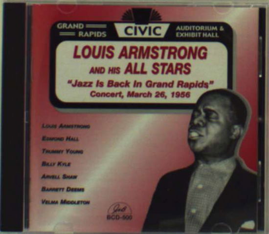 Jazz Is Back In Grand Rapids - Louis Armstrong - Musikk - GHB - 0762247650027 - 13. mars 2014