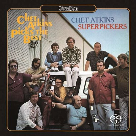 Cover for Chet Atkins · Superpickers &amp; Chet Atkins Picks The Best (CD) (2018)