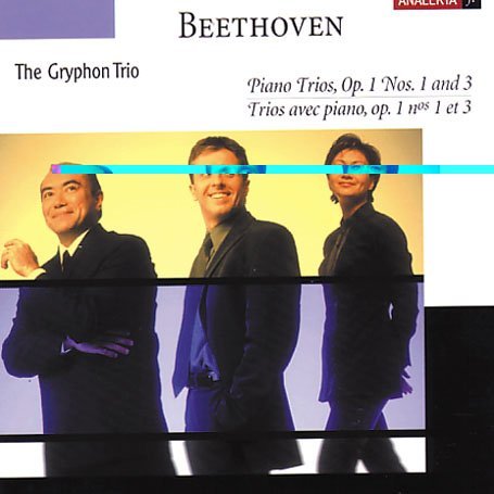 Cover for Beethoven / Gryphon Trio · Trio Op 1 1&amp;3 (CD) (2003)