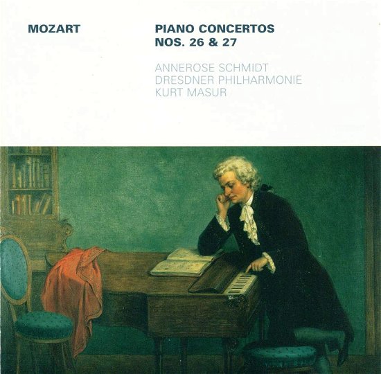 Cover for Mozart / Schmidt / Dresdner Philharmonie / Masur · Piano Concerto 26 27 (CD) (2008)