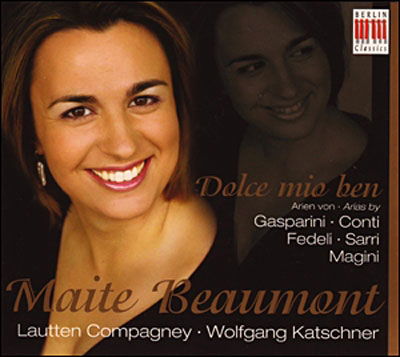 Cover for Beaumont,M. / Lautten · Beaumont,M. Dolce Mio Ben (CD) (2010)