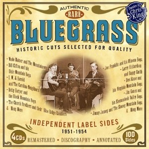 Cover for Bluegrass: Independent Sides 1951-1954 / Various (CD) (2008)