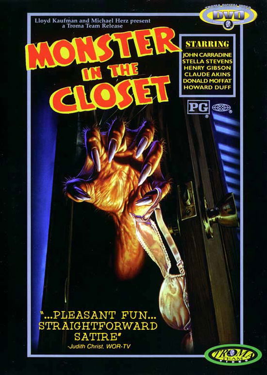 Monster in Closet - DVD - Movies - HORROR - 0790357989027 - 2020