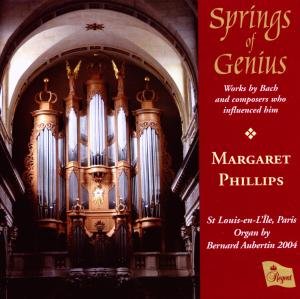 Cover for Margaret Phillips · Springs Of Genius - Works B (CD) (2009)