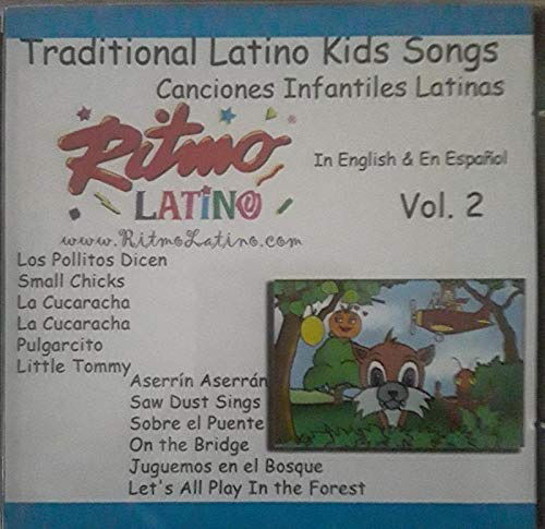 Cover for Latino Kids Songs Canciones Infantiles Latinas (CD)