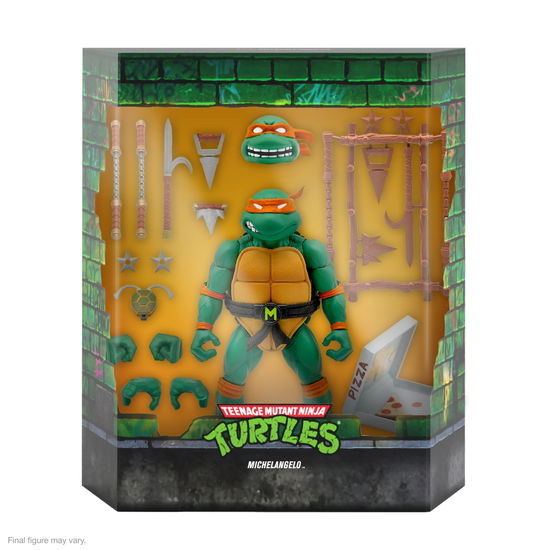 Ultimates! Wave 3 - Michelangelo - Teenage Mutant Ninja Turtles: Super7 - Merchandise -  - 0840049808027 - October 24, 2023