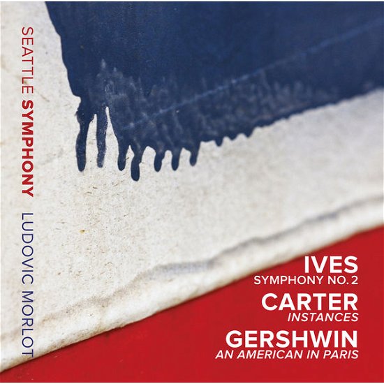 Cover for Ives / Carter / Gershwin · Ives Sym 2 / Carter Instances / Gershwin an (CD) (2014)