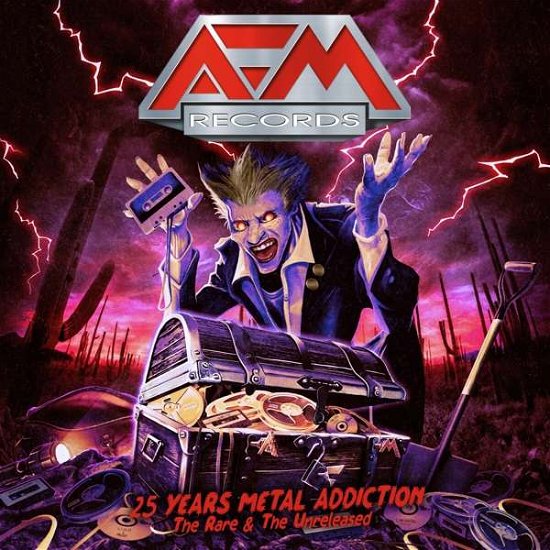 Cover for Afm Records: 25 Years · 25 Years - Metal Addiction (CD) [Digipak] (2021)