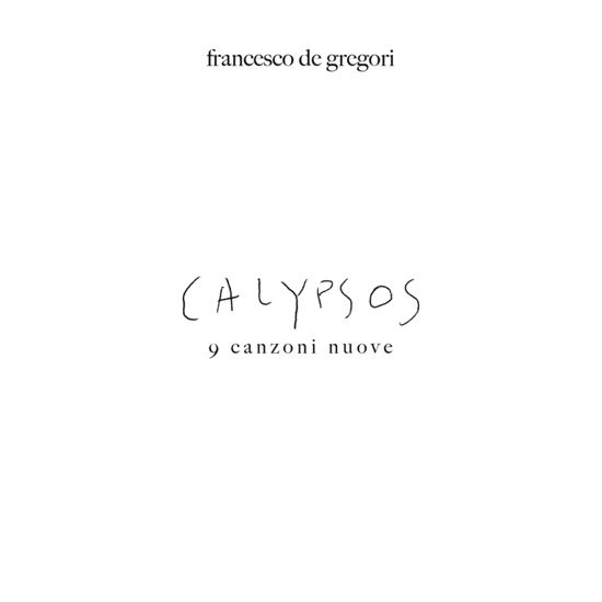 Cover for Francesco De Gregori · Calypsos (CD) [Digipak] (2015)