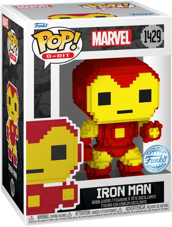 Cover for Marvel: Funko Pop! 8-Bit · Marvel POP! 8-Bit Vinyl Figur Iron Man 9 cm (Toys) (2024)