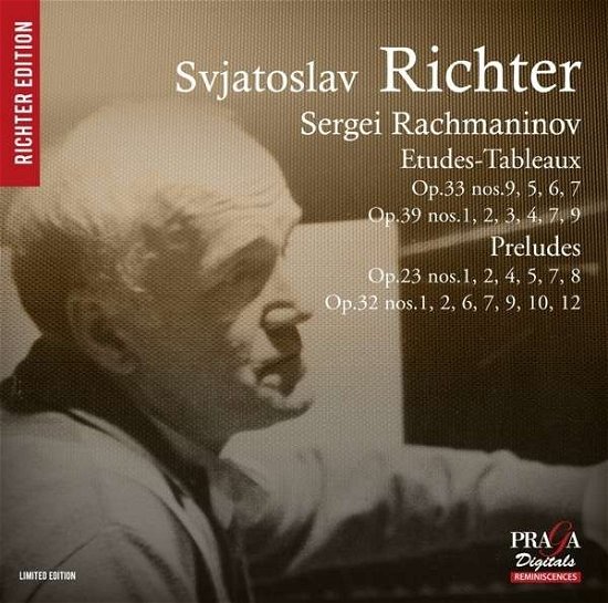 Cover for S. Rachmaninov · Etudes-Tableaux Op.33/5-7 &amp; 9 Op.3 (CD) (2014)