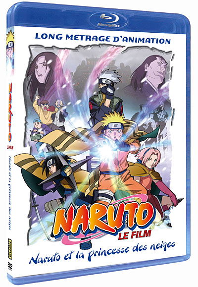 Cover for Naruto · Naruto - Film 1 : Naruto Et La Princesse Des Neiges (Blu Ray) (Blu-Ray) (2019)