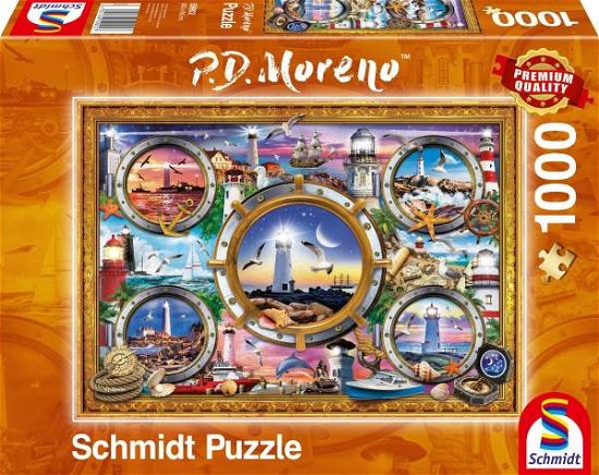 Cover for Moreno · Leuchttürme (Puzzle).59902 (Buch)