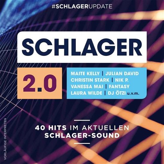 Cover for Schlager 2.0 · Various Artists (CD) (2020)
