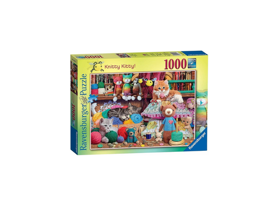 Cover for Ravensburger · Puzzle - Knitty Kitty 1000p (12000102) (Toys)