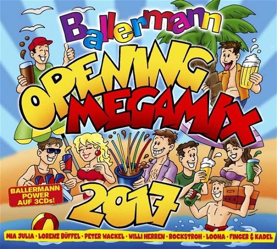 Cover for Ballermann Opening Megamix 2017 (CD) (2017)