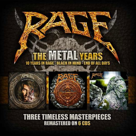 Metal Years - Rage - Musik - SPV - 4046661619027 - 21. juni 2019