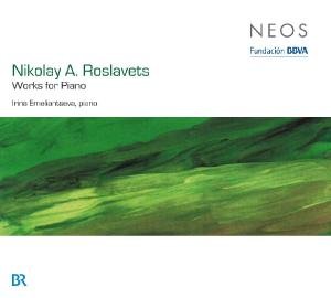 Cover for Roslavets · Works For Piano (CD) (2013)