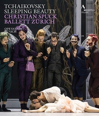 Cover for Philharmonia Zurich / Robertas Servenikas · Tchaikovsky: Sleeping Beauty (Blu-ray) (2023)