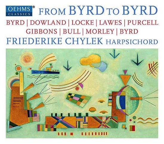 Cover for Friederike Chylek · From Byrd to Byrd (CD) (2019)