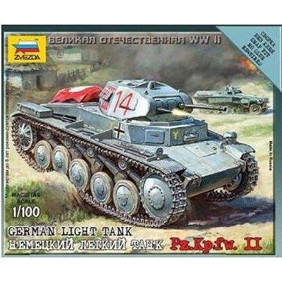 ZVEZDA - 1/100 German Panzer Ii - Zvezda - Koopwaar -  - 4600327061027 - 