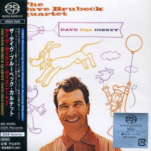 Cover for Dave Brubeck  · Dave Digs Disney (CD)
