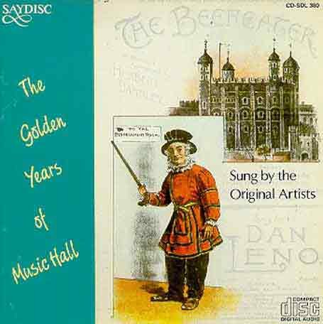 Cover for Golden Years of Music Hall / Various (CD) (1995)