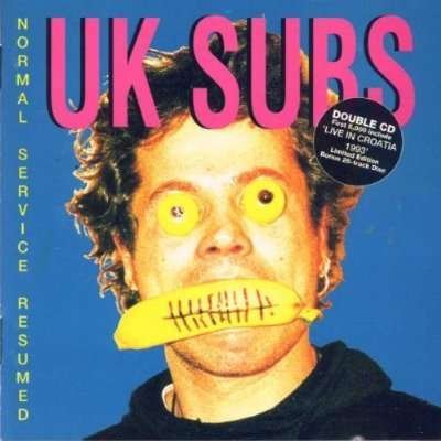 Cover for Uk Subs · Normal Service Resumed (CD)