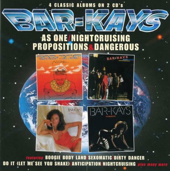 As One / Nightcruising / Propositions / Dangerous - Bar-kays - Muziek - ROBINSONGS - 5013929952027 - 12 januari 2018