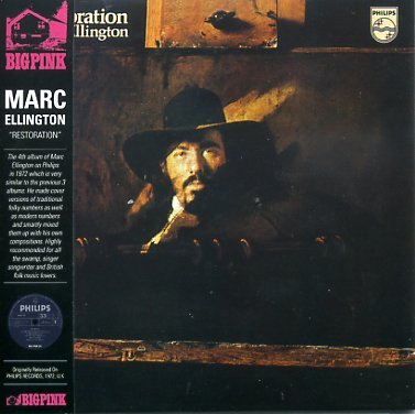 Cover for Marc Ellington · Restoration (CD) [Remastered edition] (2011)