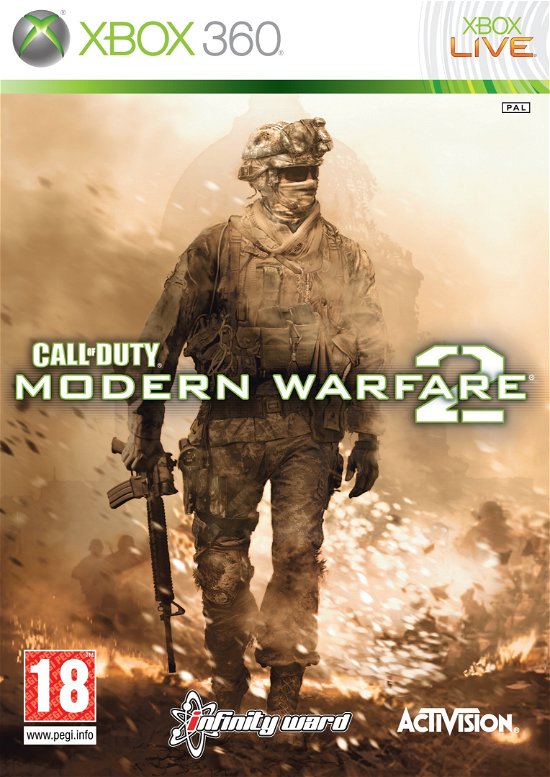 Cover for Spil-xbox · Call of Duty: Modern Warfare 2 (X360) (2009)