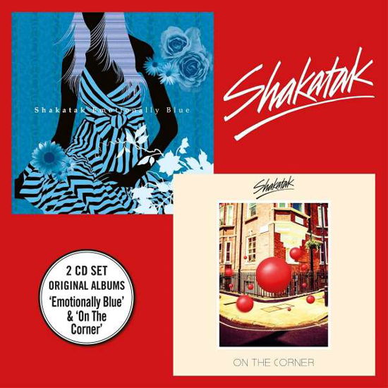 Cover for Shakatak · Emotionally Blue + On The Corner (CD) (2021)