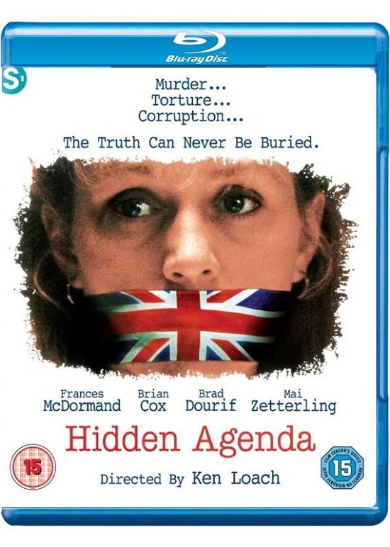 Cover for Hidden Agenda Bluray · Hidden Agenda (Blu-ray) (2015)